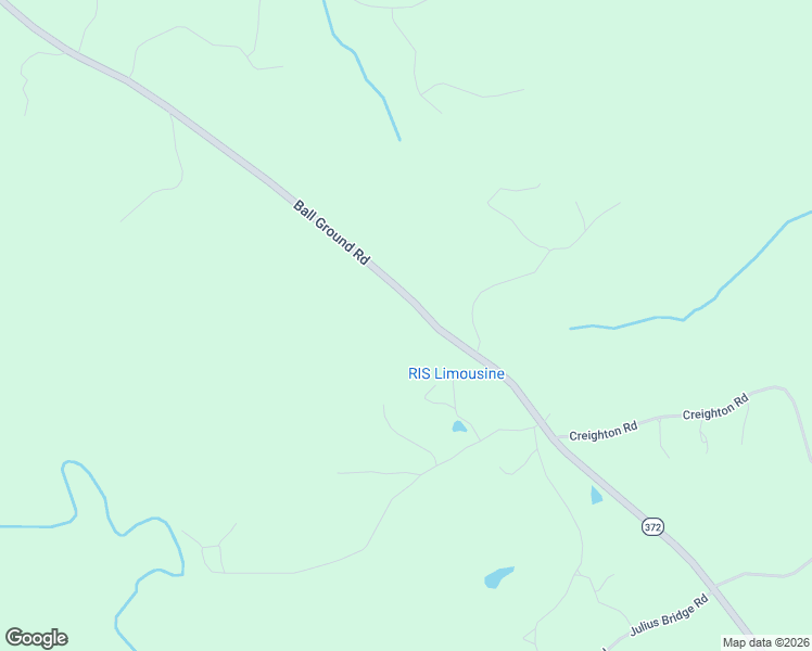 map of restaurants, bars, coffee shops, grocery stores, and more near 4382 Ball Ground Road in Ball Ground