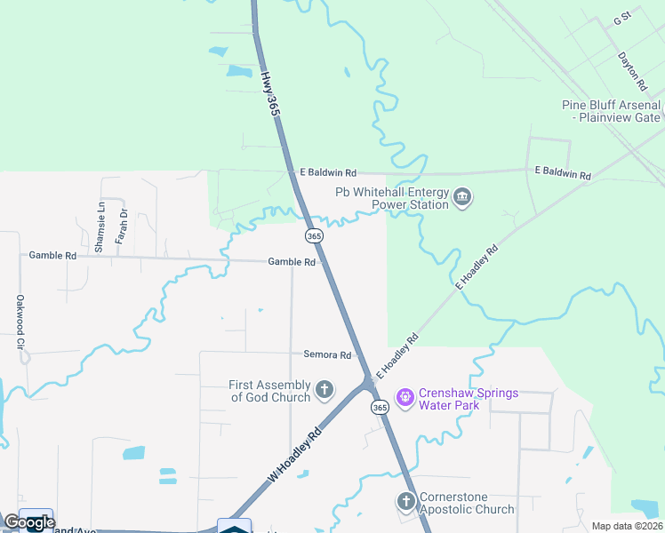 map of restaurants, bars, coffee shops, grocery stores, and more near 10407 Dollarway Road in White Hall