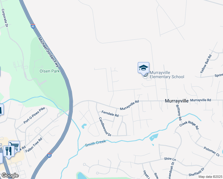 map of restaurants, bars, coffee shops, grocery stores, and more near 201 Rockwell Road in Wilmington