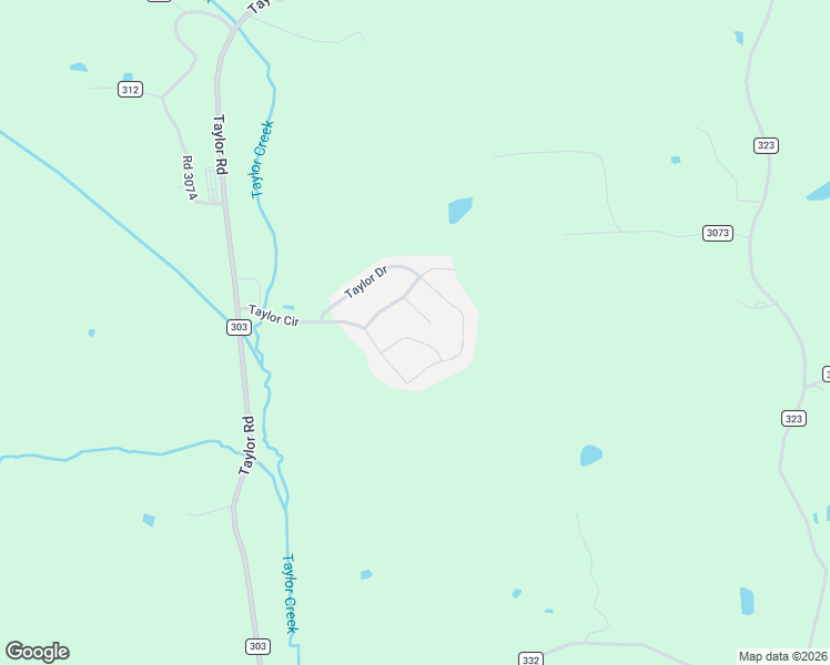 map of restaurants, bars, coffee shops, grocery stores, and more near Tranquil Lane in Taylor