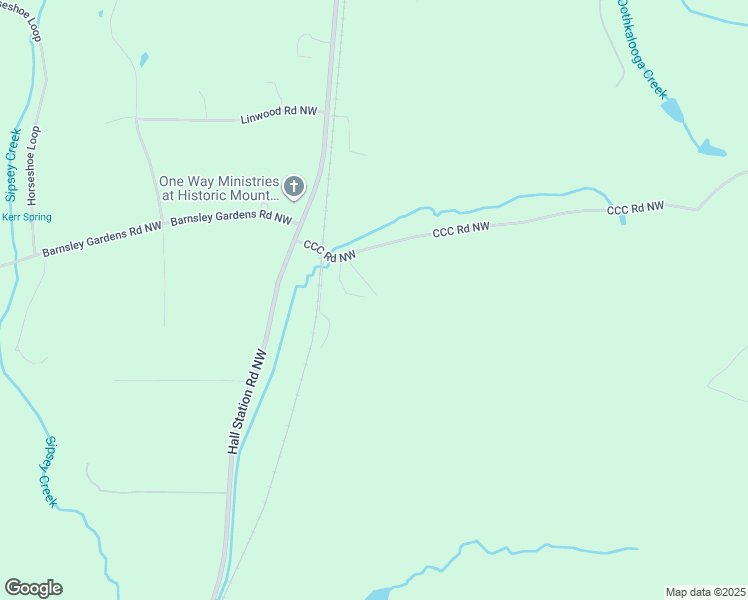 map of restaurants, bars, coffee shops, grocery stores, and more near 407 CCC Road Northwest in Kingston