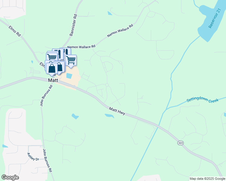 map of restaurants, bars, coffee shops, grocery stores, and more near 5345 Coltman Drive in Cumming