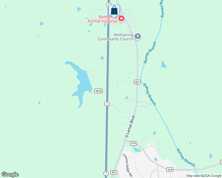 map of restaurants, bars, coffee shops, grocery stores, and more near 712 Southpointe Commons Loop in Oxford