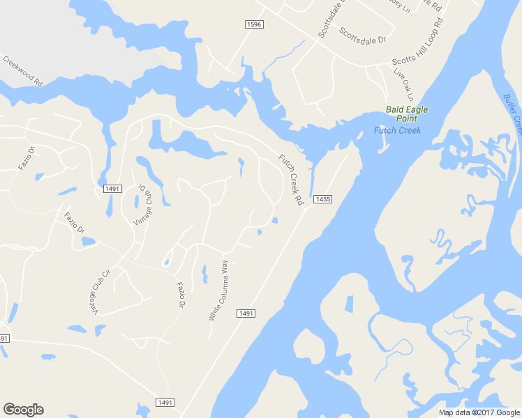 map of restaurants, bars, coffee shops, grocery stores, and more near 8804 Old Overton Way in Wilmington