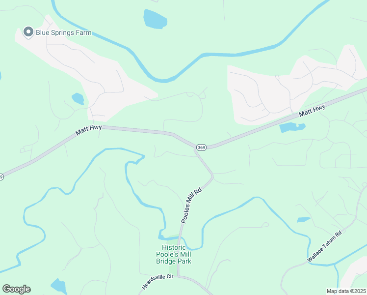 map of restaurants, bars, coffee shops, grocery stores, and more near 8010 Scudder Way in Ball Ground