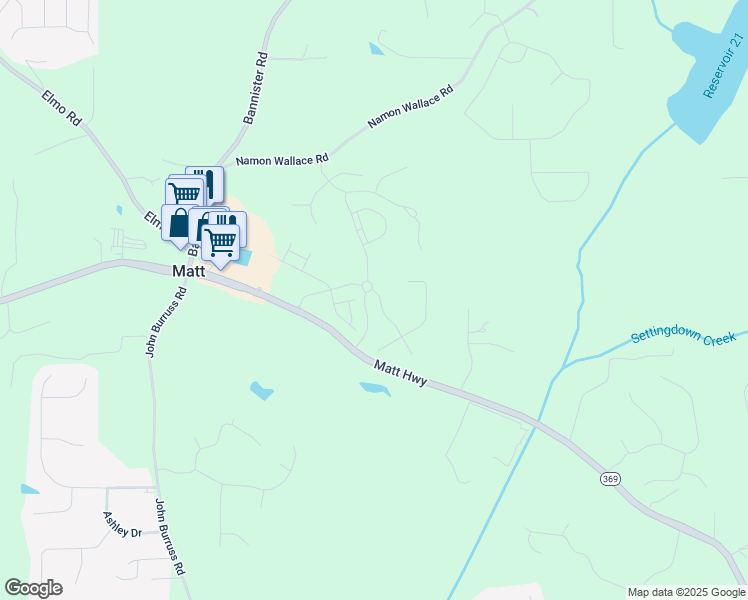 map of restaurants, bars, coffee shops, grocery stores, and more near 5320 Coltman Drive in Cumming