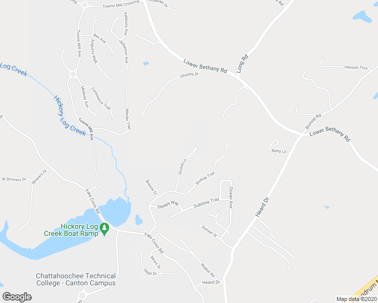 map of restaurants, bars, coffee shops, grocery stores, and more near 433 Orchid Lane in Canton