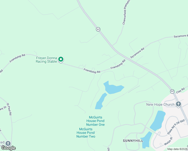 map of restaurants, bars, coffee shops, grocery stores, and more near 255 Friendship Road in Camden