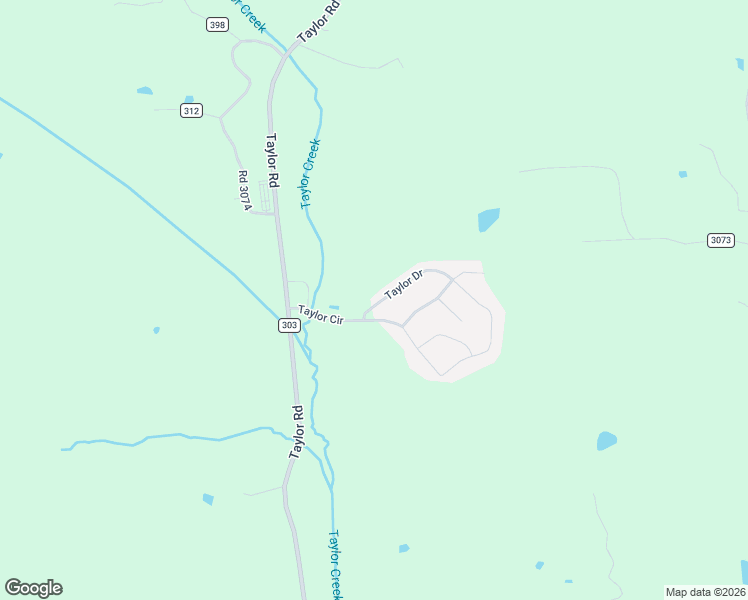 map of restaurants, bars, coffee shops, grocery stores, and more near 112 Taylor Circle in Taylor