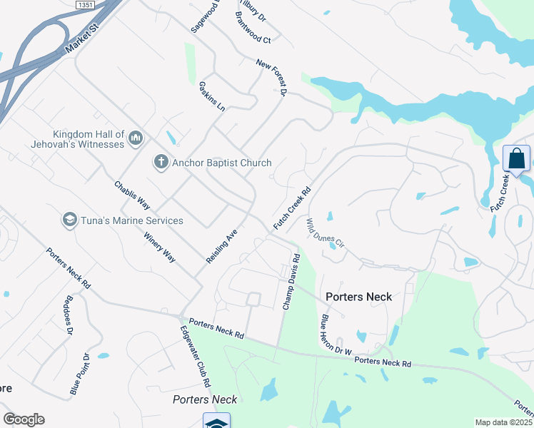 map of restaurants, bars, coffee shops, grocery stores, and more near 701 Squire Lane in Wilmington
