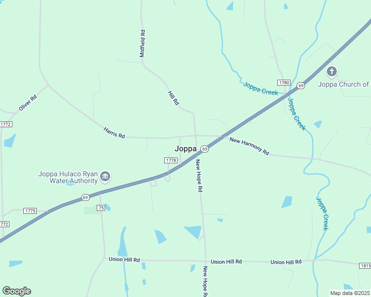 map of restaurants, bars, coffee shops, grocery stores, and more near in Joppa