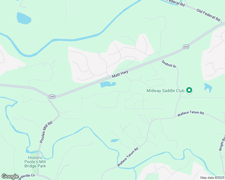 map of restaurants, bars, coffee shops, grocery stores, and more near 8650 Stratford Oaks Avenue in Ball Ground