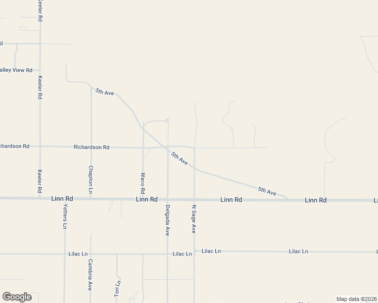 map of restaurants, bars, coffee shops, grocery stores, and more near 2670 North Sage Avenue in Homestead Valley