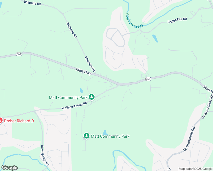 map of restaurants, bars, coffee shops, grocery stores, and more near 6470 Wallace Tatum Road in Cumming