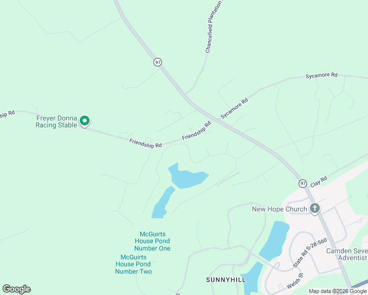 map of restaurants, bars, coffee shops, grocery stores, and more near 215 Friendship Road in Camden