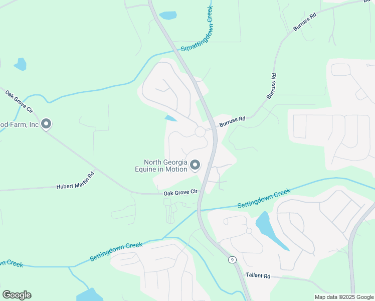 map of restaurants, bars, coffee shops, grocery stores, and more near 5410 Whisper Court in Cumming