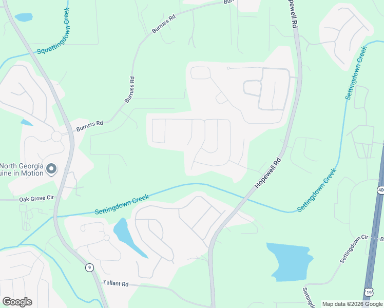 map of restaurants, bars, coffee shops, grocery stores, and more near 5705 Livingston Court in Cumming