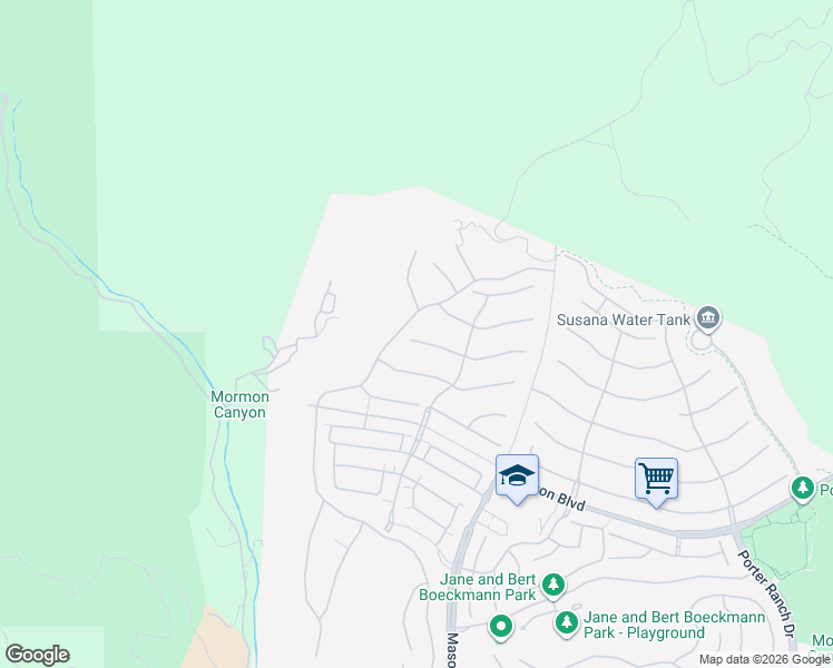 map of restaurants, bars, coffee shops, grocery stores, and more near 20741 Deer Grass Court in Los Angeles