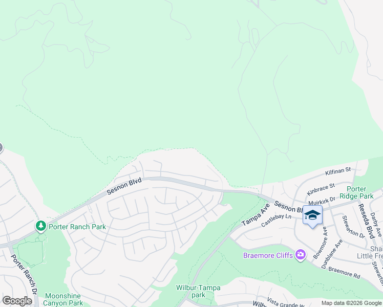 map of restaurants, bars, coffee shops, grocery stores, and more near Mormon Canyon Loop in Los Angeles