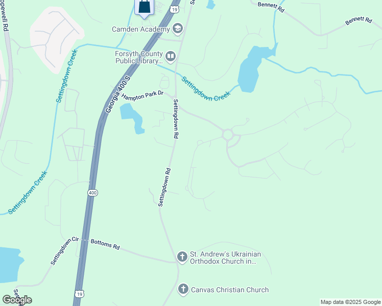 map of restaurants, bars, coffee shops, grocery stores, and more near 6320 Hampton Rock Lane in Cumming