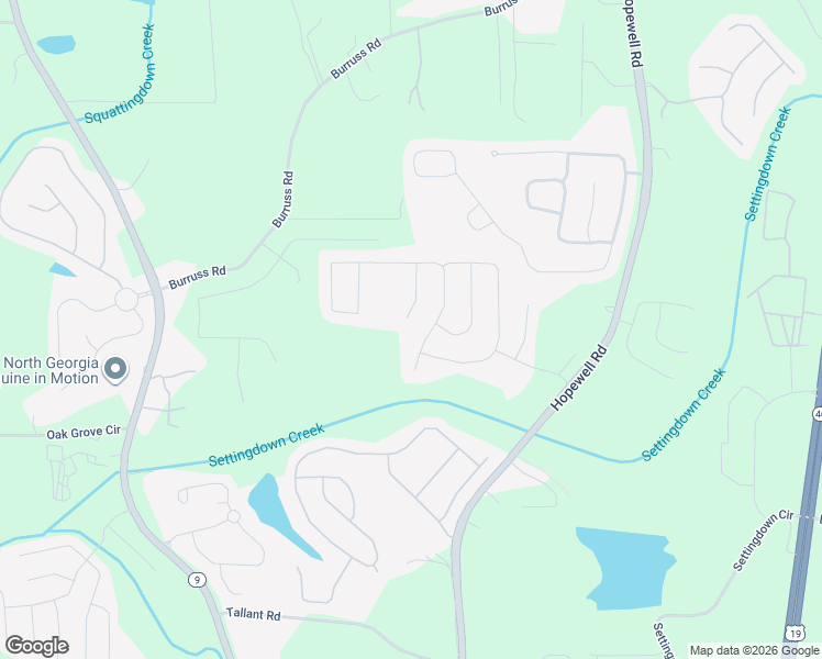 map of restaurants, bars, coffee shops, grocery stores, and more near 5705 Livingston Court in Cumming