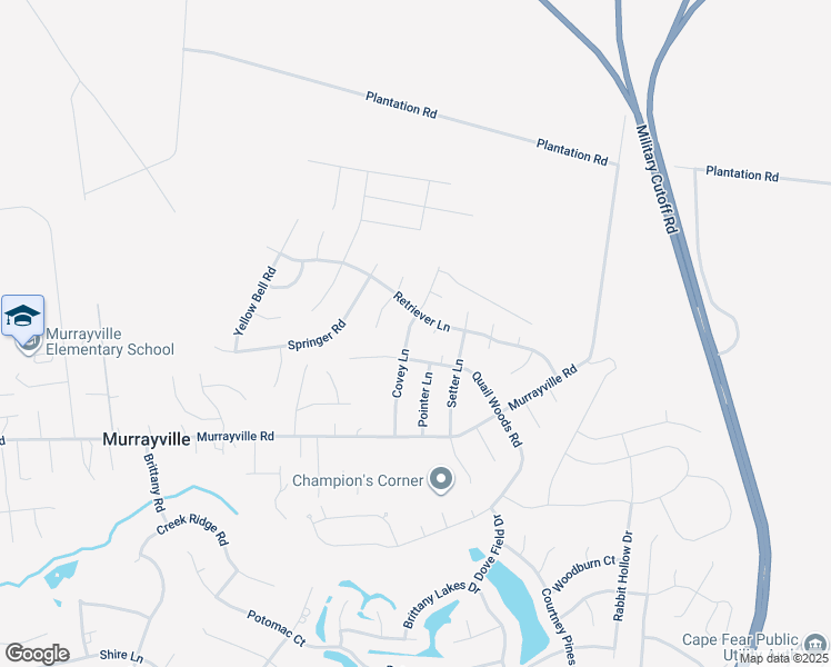 map of restaurants, bars, coffee shops, grocery stores, and more near 1606 Covey Lane in Wilmington