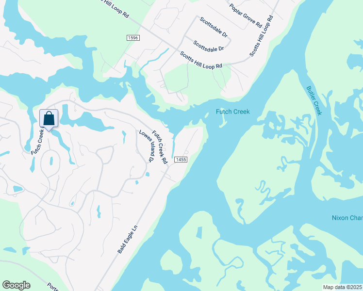 map of restaurants, bars, coffee shops, grocery stores, and more near 8721 Bald Eagle Lane in Wilmington