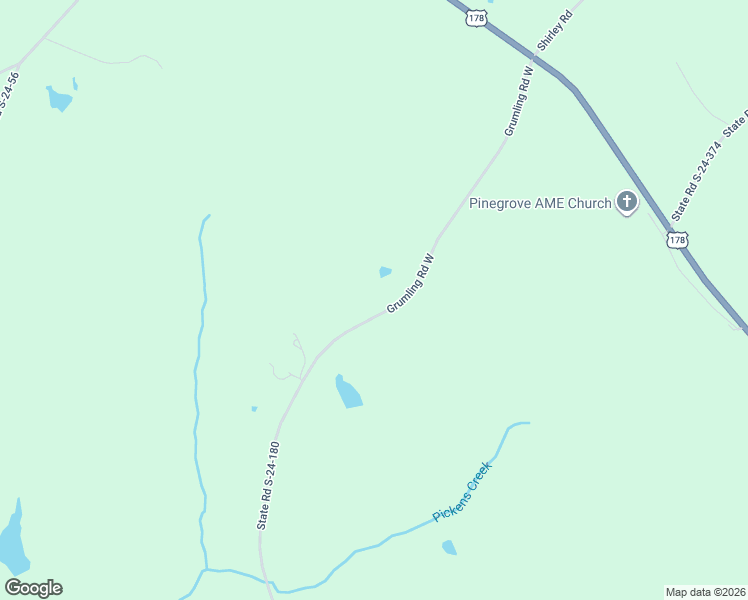 map of restaurants, bars, coffee shops, grocery stores, and more near 502 Grumling Road West in Hodges