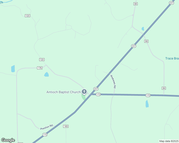 map of restaurants, bars, coffee shops, grocery stores, and more near 275 Alabama 237 in Phil Campbell