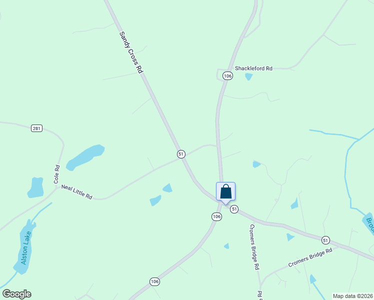 map of restaurants, bars, coffee shops, grocery stores, and more near Neal Little Road in Royston