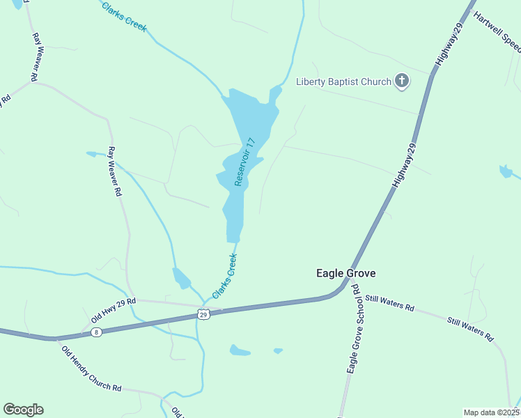 map of restaurants, bars, coffee shops, grocery stores, and more near 415 Lake Front Road in Canon