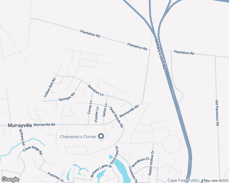 map of restaurants, bars, coffee shops, grocery stores, and more near 1611 Blue Tick Court in Wilmington