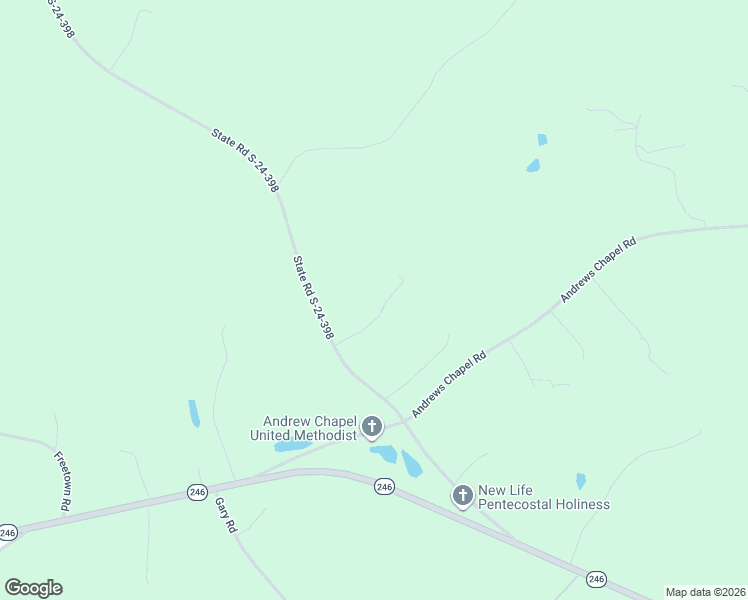 map of restaurants, bars, coffee shops, grocery stores, and more near 408 State Road S-24-398 in Hodges