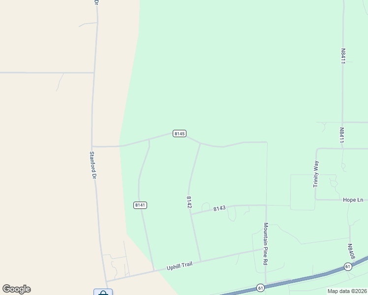 map of restaurants, bars, coffee shops, grocery stores, and more near 53 Acr 8145 in Vernon