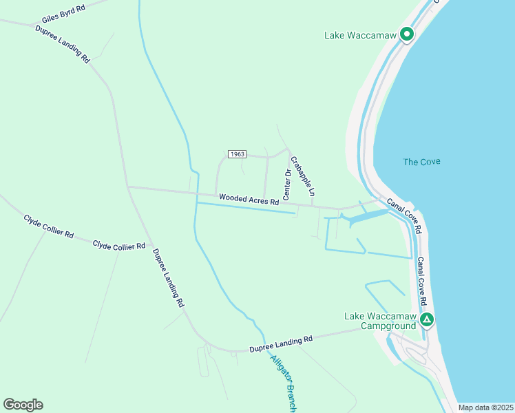 map of restaurants, bars, coffee shops, grocery stores, and more near 746 Wooded Acres Road in Lake Waccamaw