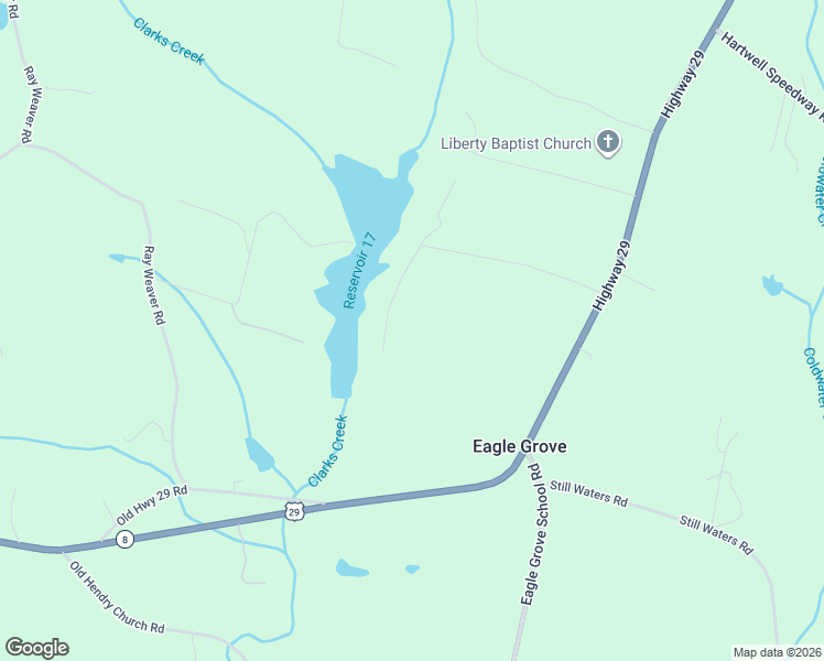 map of restaurants, bars, coffee shops, grocery stores, and more near 38-434 Lake Front Road in Canon