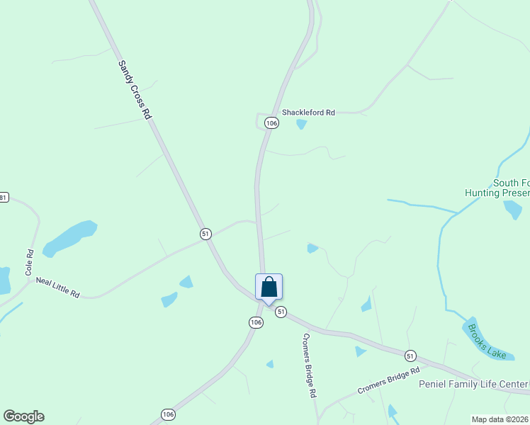 map of restaurants, bars, coffee shops, grocery stores, and more near 4154 Athens Road in Carnesville