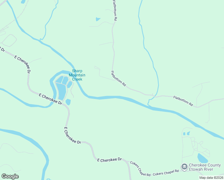 map of restaurants, bars, coffee shops, grocery stores, and more near 1764 Flatbottom Road in Ball Ground