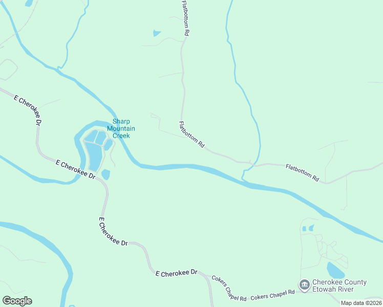 map of restaurants, bars, coffee shops, grocery stores, and more near 1764 Flatbottom Road in Ball Ground