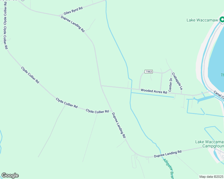 map of restaurants, bars, coffee shops, grocery stores, and more near 150 Wooded Acres Road in Lake Waccamaw