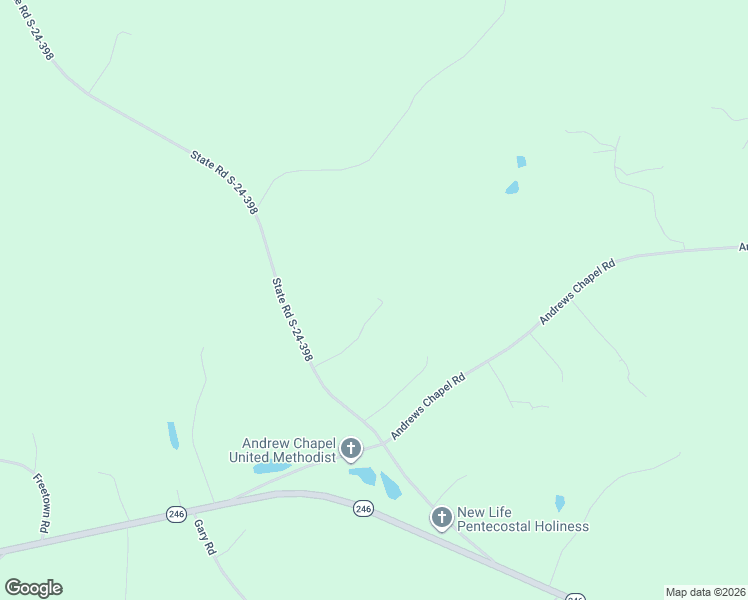 map of restaurants, bars, coffee shops, grocery stores, and more near 408 State Road S-24-398 in Hodges