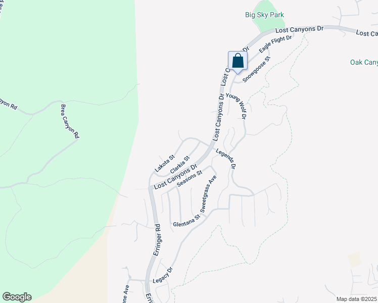 map of restaurants, bars, coffee shops, grocery stores, and more near 1975 Clarkia Street in Simi Valley