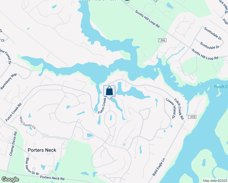map of restaurants, bars, coffee shops, grocery stores, and more near 8906 Mahogany Run in Wilmington