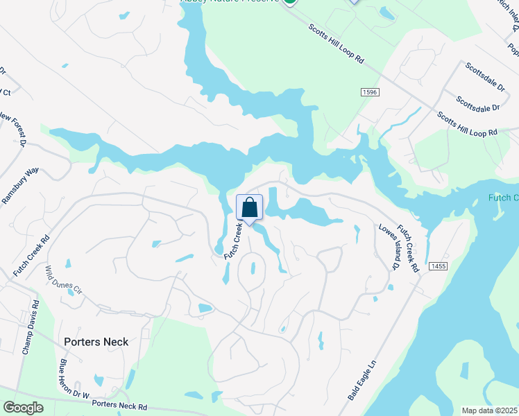 map of restaurants, bars, coffee shops, grocery stores, and more near 8906 Mahogany Run in Wilmington