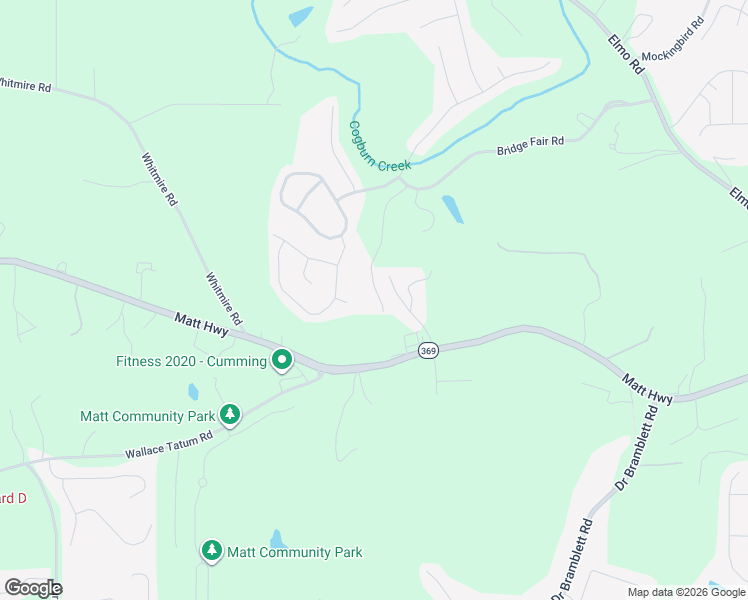 map of restaurants, bars, coffee shops, grocery stores, and more near 6640 Grove Crossing Court in Cumming