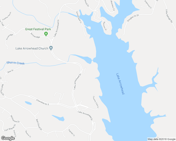 map of restaurants, bars, coffee shops, grocery stores, and more near 130 Indian Ridge Way in Waleska