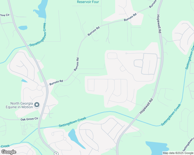 map of restaurants, bars, coffee shops, grocery stores, and more near 5680 Stevehaven Lane in Cumming