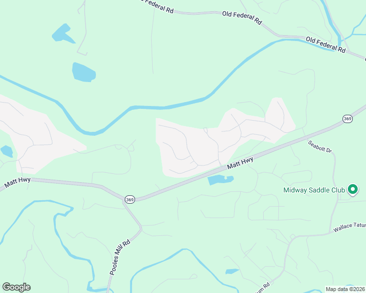 map of restaurants, bars, coffee shops, grocery stores, and more near 8725 Hightower Ridge in Ball Ground