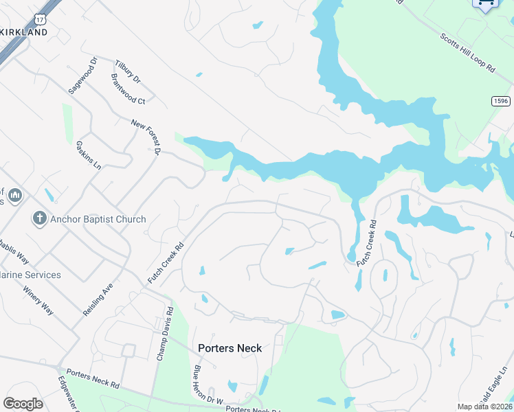 map of restaurants, bars, coffee shops, grocery stores, and more near 641-1001 Futch Creek Rd in Wilmington