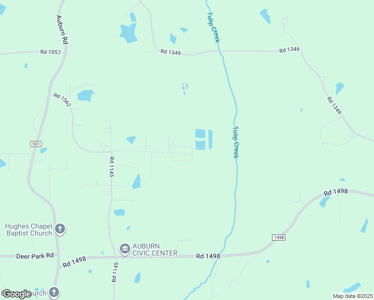 map of restaurants, bars, coffee shops, grocery stores, and more near 291 Road 1562 in Tupelo